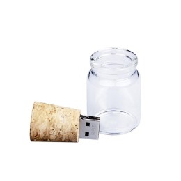 Флешнакопитель в виде пробки в бутылочке на 16 Гб