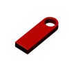 USB 3.0-флешка на 16 Гб с мини чипом и круглым отверстием, красный