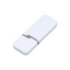 Флешка промо прямоугольной формы c оригинальным колпачком, 32 Гб, белый