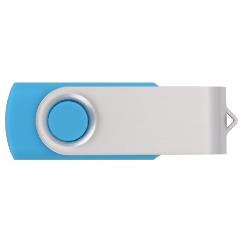 Флеш-карта USB 2.0 16 ГБ «Квебек», голубой