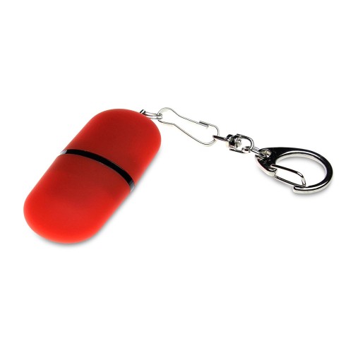 Флешка Goutte Soft-touch на 512 Мбайт, красный