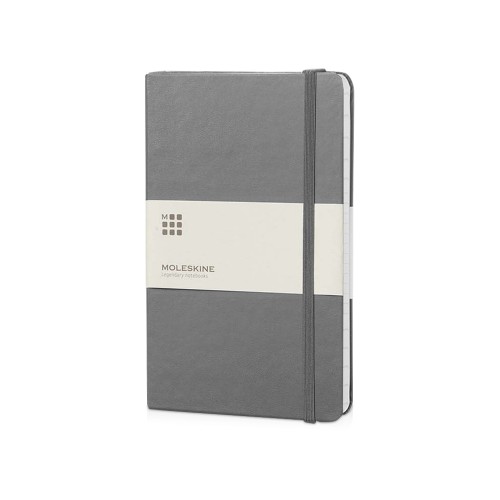 Подарочный набор Moleskine Hemingway с блокнотом А5 и ручкой, серый
