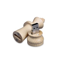 Флешка Ферзь на 128 Гб, белый