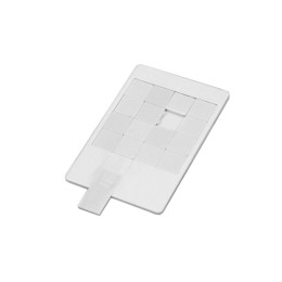 Флешка в виде пластиковой карты "Пятнашки", 64 Гб, белый