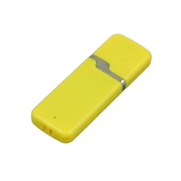 Флешка 3.0 промо прямоугольной формы c оригинальным колпачком, 32 Гб, желтый