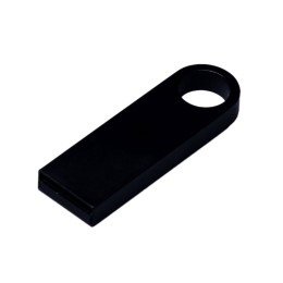 USB 2.0-флешка на 64 Гб с мини чипом и круглым отверстием, черный