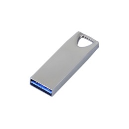 USB 3.0-флешка на 32 Гб с мини чипом, компактный дизайн, стильное отверстие для цепочки
