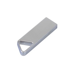 USB 2.0-флешка на 4 Гб с мини чипом, компактный дизайн, отверстие треугольной формы для цепочки