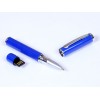USB-флешка на 16 Гб в виде ручки с мини чипом, синий