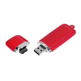 Флешка классической прямоугольной формы, 32 Гб, красный