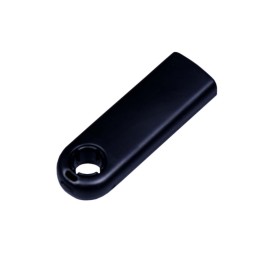 USB-флешка промо на 32 Гб прямоугольной формы, выдвижной механизм, черный