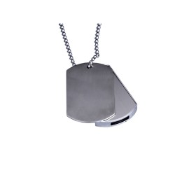 Флешка Армейский жетон (Armi.8.S, I= 8 Гб, Металлический корпус, металлические вставки. Без перс.)