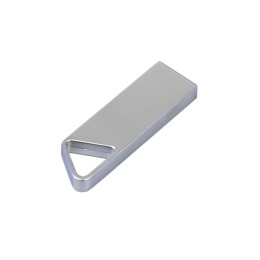 USB 2.0-флешка на 16 Гб с мини чипом, компактный дизайн, отверстие треугольной формы для цепочки