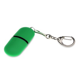 Флешка Goutte Soft-touch на 256 Гб, зеленый