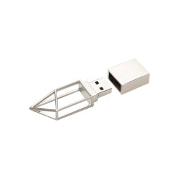 USB-флешка на 32 ГБ, micro USB  серебро