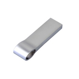 USB 2.0-флешка на 128 Гб с мини чипом, компактный дизайн, боковое отверстие для цепочки