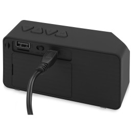 Портативная колонка "Bermuda" с функцией Bluetooth, черный