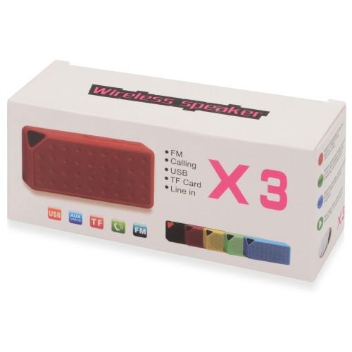 Портативная колонка "Bermuda" с функцией Bluetooth, черный