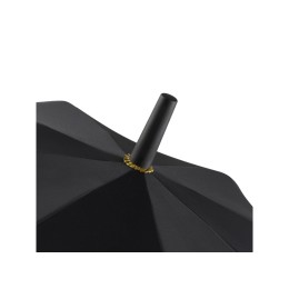 Зонт-трость 1159 Double face полуавтомат, черный/золотистый