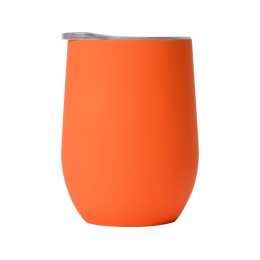 Термокружка Sense Gum soft-touch, 370мл, оранжевый