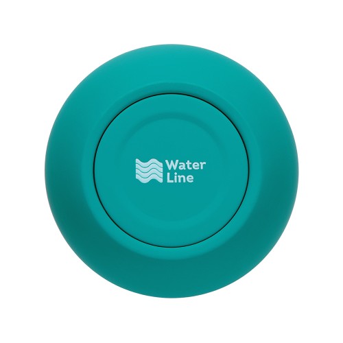 Термокружка Sense Gum, soft-touch, непротекаемая крышка, 370мл, крафтовая упаковка, бирюзовый 320C