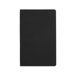 Блокнот А5 "Softy" 13*20,6 см в мягкой обложке, черный (Р)