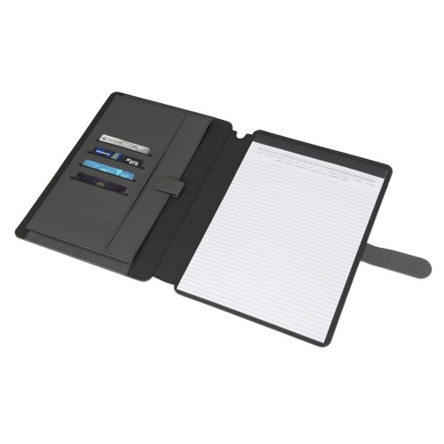 Папка для документов “Kadeo” с блокнотом, темно-серый