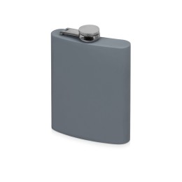 Фляжка 240 мл Remarque soft touch, 304 сталь, серый