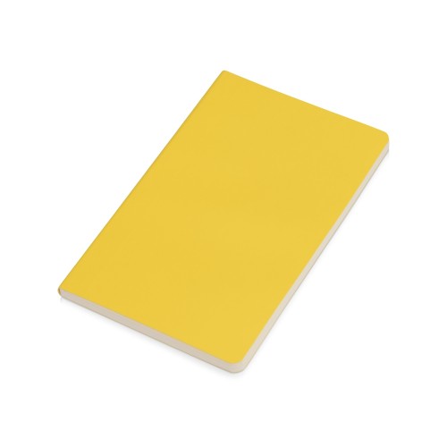 Блокнот А5 "Softy" 13*20,6 см в мягкой обложке, желтый