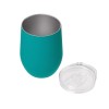 Термокружка Sense Gum, soft-touch, непротекаемая крышка, 370мл, крафтовая упаковка, бирюзовый 320C