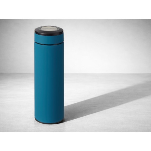 Термос «Confident» с покрытием soft-touch 420мл, индиго