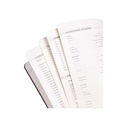 Ежедневник А5 недатированный «Megapolis Velvet Flex», синий