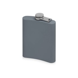 Фляжка 240 мл Remarque soft touch, 304 сталь, серый
