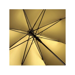 Зонт-трость 1159 Double face полуавтомат, черный/золотистый