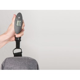 Багажные весы с покрытием soft touch «Gravity», серый