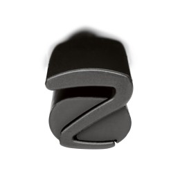 Ручка пластиковая soft-touch шариковая «Zorro», черный