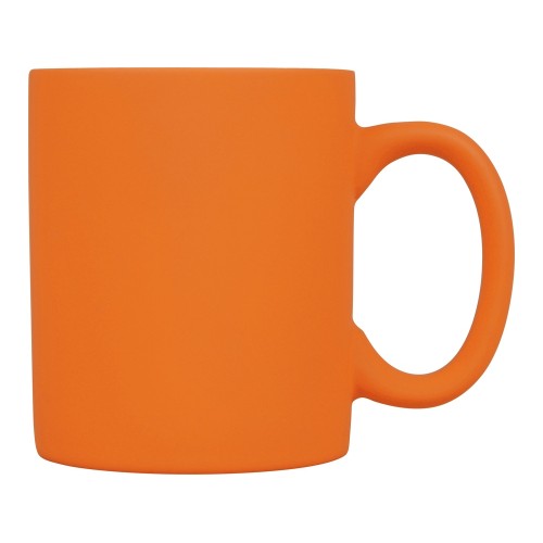 Кружка с покрытием soft-touch «Barrel of a Gum», оранжевый (P)