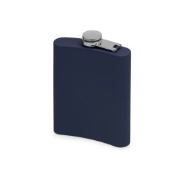 Фляжка 240 мл Remarque soft touch, 201 сталь, синий