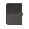 Папка для документов “Kadeo” с блокнотом, темно-серый (Р)
