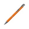 Ручка металлическая шариковая "Legend Gum" софт-тач, оранжевый