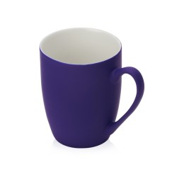 Кружка с покрытием soft-touch “Tulip Gum”, темно-синий