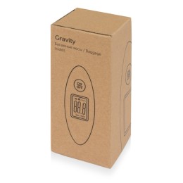 Багажные весы с покрытием soft touch «Gravity», черный