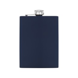 Фляжка 240 мл Remarque soft touch, 304 сталь, синий