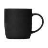 Кружка с покрытием soft-touch "Dalgona", черный