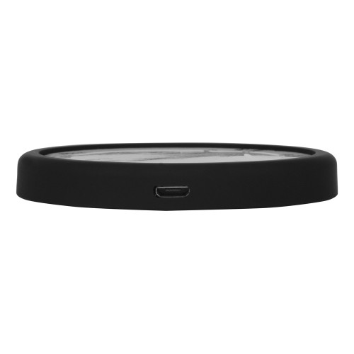 Беспроводное зарядное устройство Sketch с полноцветной печатью, черный