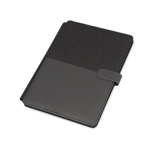 Папка для документов “Kadeo” с блокнотом, темно-серый (Р)