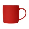 Кружка с покрытием soft-touch "Dalgona", красный