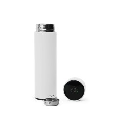 Термос FAMILY MARK LED, soft touch (Белый)