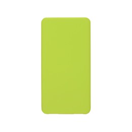 Портативное зарядное устройство «Reserve» с USB Type-C, 5000 mAh, зеленое яблоко