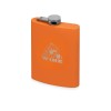 Фляжка 240 мл Remarque soft touch, 201 сталь, оранжевый